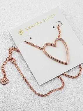 Kendra Scott Heart-Shaped Necklace